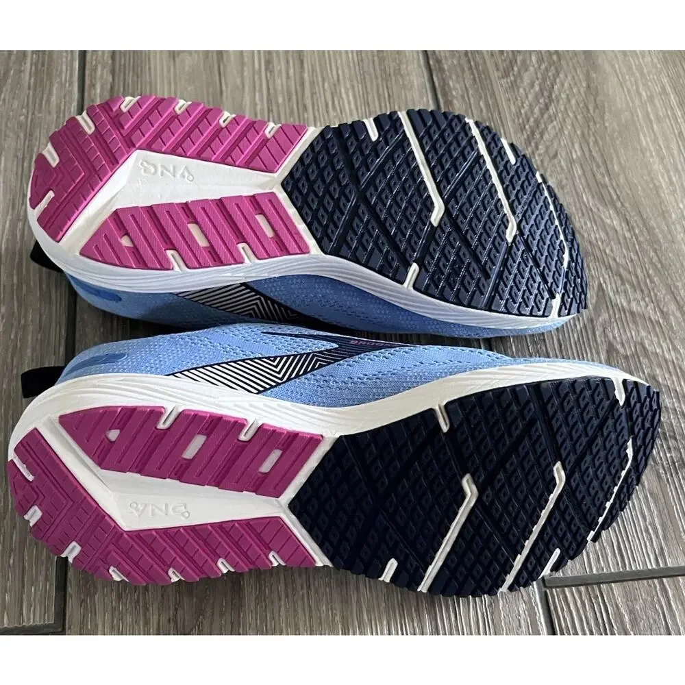 Brooks Revel 6 Women's Running Shoes Size 11.5 Marina/Lilac Rose/Pink Lady Med/B